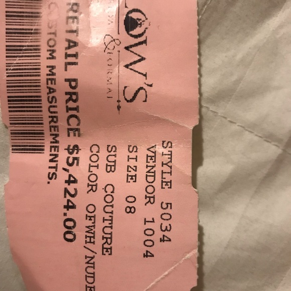 Coture wedding dress - Picture 5 of 5